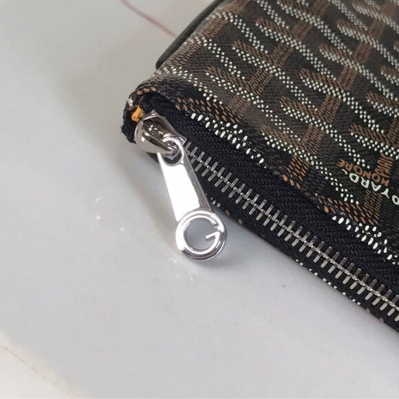 Goyard Saint-Sulpice Card Wallet – Hand-Painted Goyardine Canvas - Picture 4 of 9